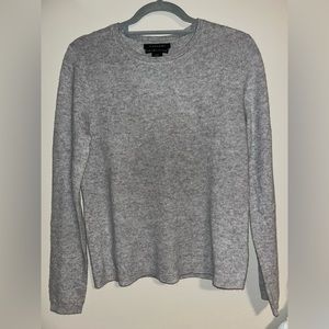 Grey cashmere sweater